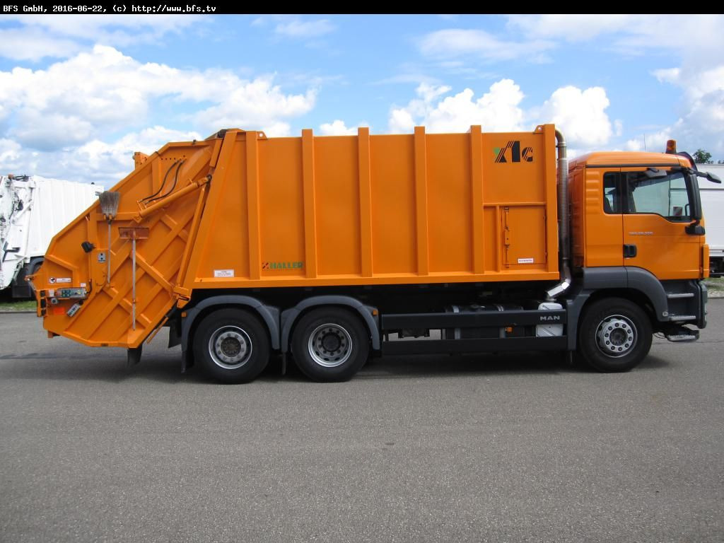 MAN TGS 28.320 6x2-4 BL Sperrmüll Haller M21 x1 C oh - Xe tải chở rác: hình 3 MAN TGS 28.320 6x2-4 BL Sperrmüll Haller M21 x1 C oh - Xe tải chở rác: hình 3