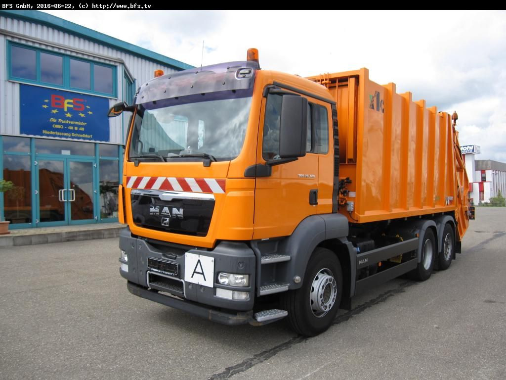 MAN TGS 28.320 6x2-4 BL Sperrmüll Haller M21 x1 C oh - Xe tải chở rác: hình 1 MAN TGS 28.320 6x2-4 BL Sperrmüll Haller M21 x1 C oh - Xe tải chở rác: hình 1