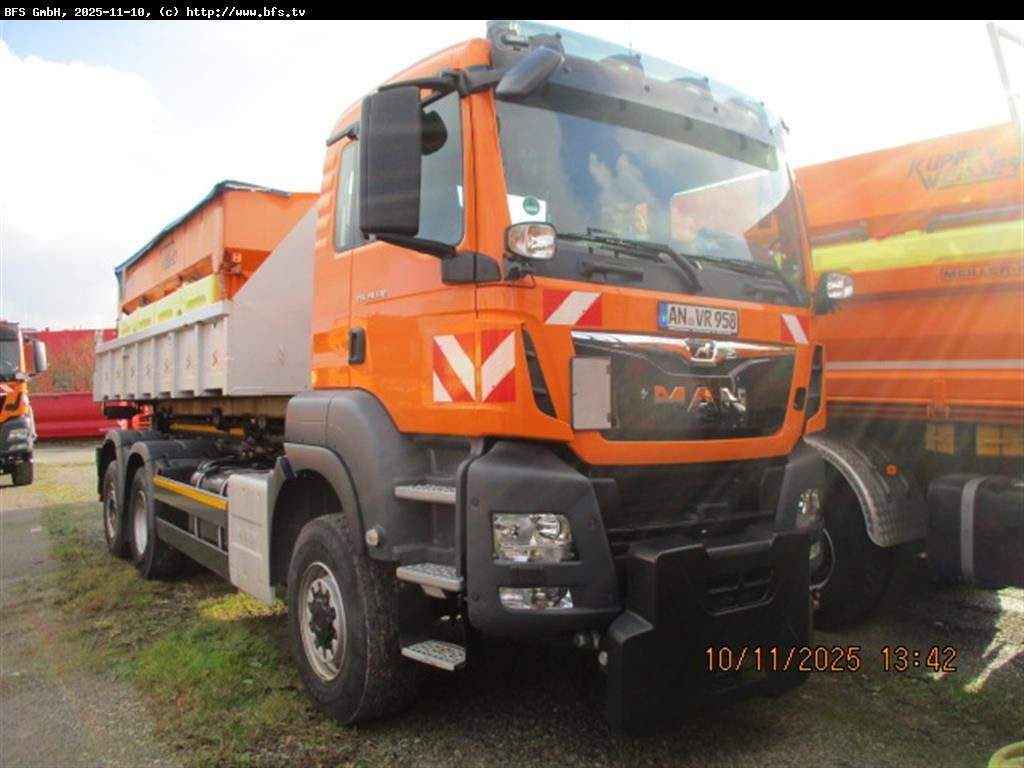 MAN TGS 28.510 6x4-4BL Winterdienst, Meiller - Xe tải nâng móc: hình 1 MAN TGS 28.510 6x4-4BL Winterdienst, Meiller - Xe tải nâng móc: hình 1