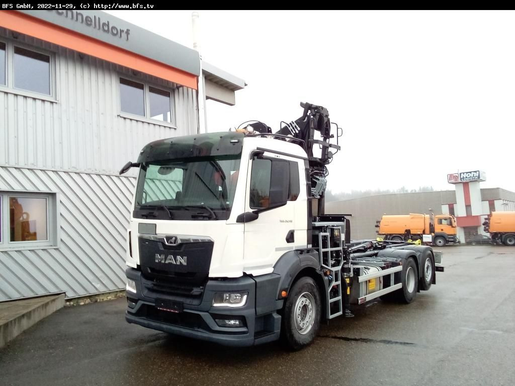 MAN TGS (TG3) 26.510 6x2-4 BL Recyclingkran - Xe tải nâng móc: hình 1 MAN TGS (TG3) 26.510 6x2-4 BL Recyclingkran - Xe tải nâng móc: hình 1