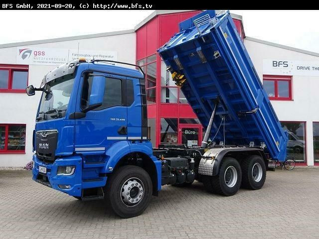 MAN TGS (TG3) 33.470 6x4 BB 3-Achsen, 3-Seiten Meill - Xe ben: hình 2 MAN TGS (TG3) 33.470 6x4 BB 3-Achsen, 3-Seiten Meill - Xe ben: hình 2