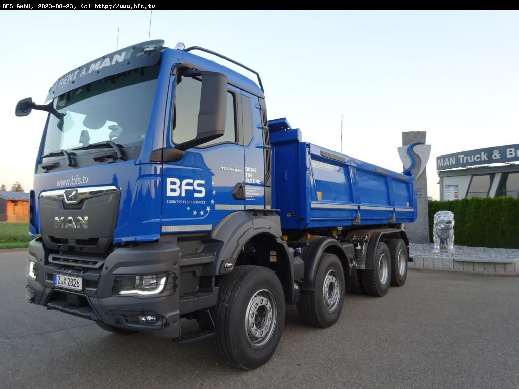 MAN TGS (TG3) 35.520 8x4 BB CH Bordmatik links, 3-Se - Xe ben: hình 1 MAN TGS (TG3) 35.520 8x4 BB CH Bordmatik links, 3-Se - Xe ben: hình 1