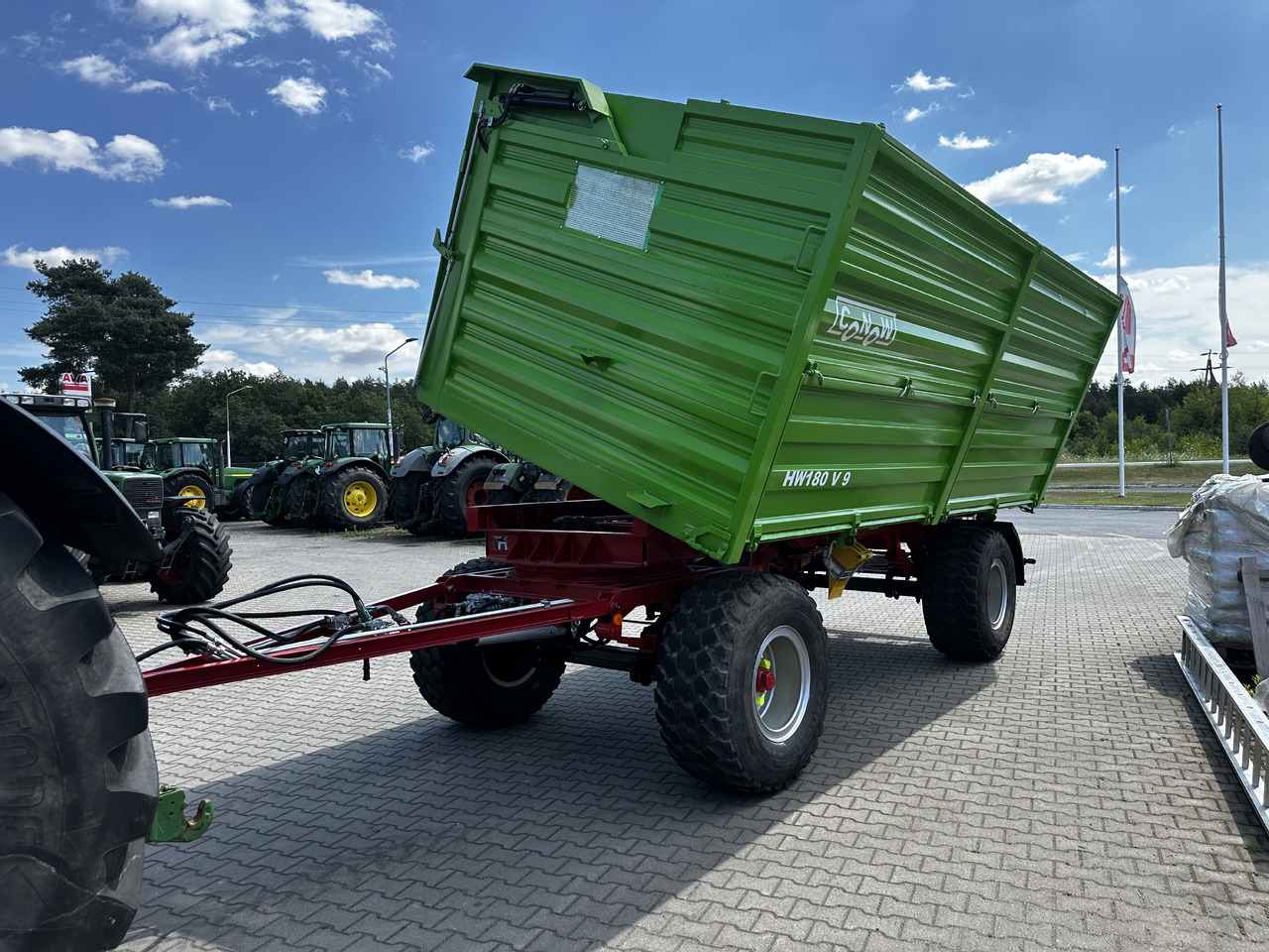 Conow HW 180 V 9 3 strony wywrot 18 ton - Toa kéo nhỏng/ Xe đổ: hình 3 Conow HW 180 V 9 3 strony wywrot 18 ton - Toa kéo nhỏng/ Xe đổ: hình 3