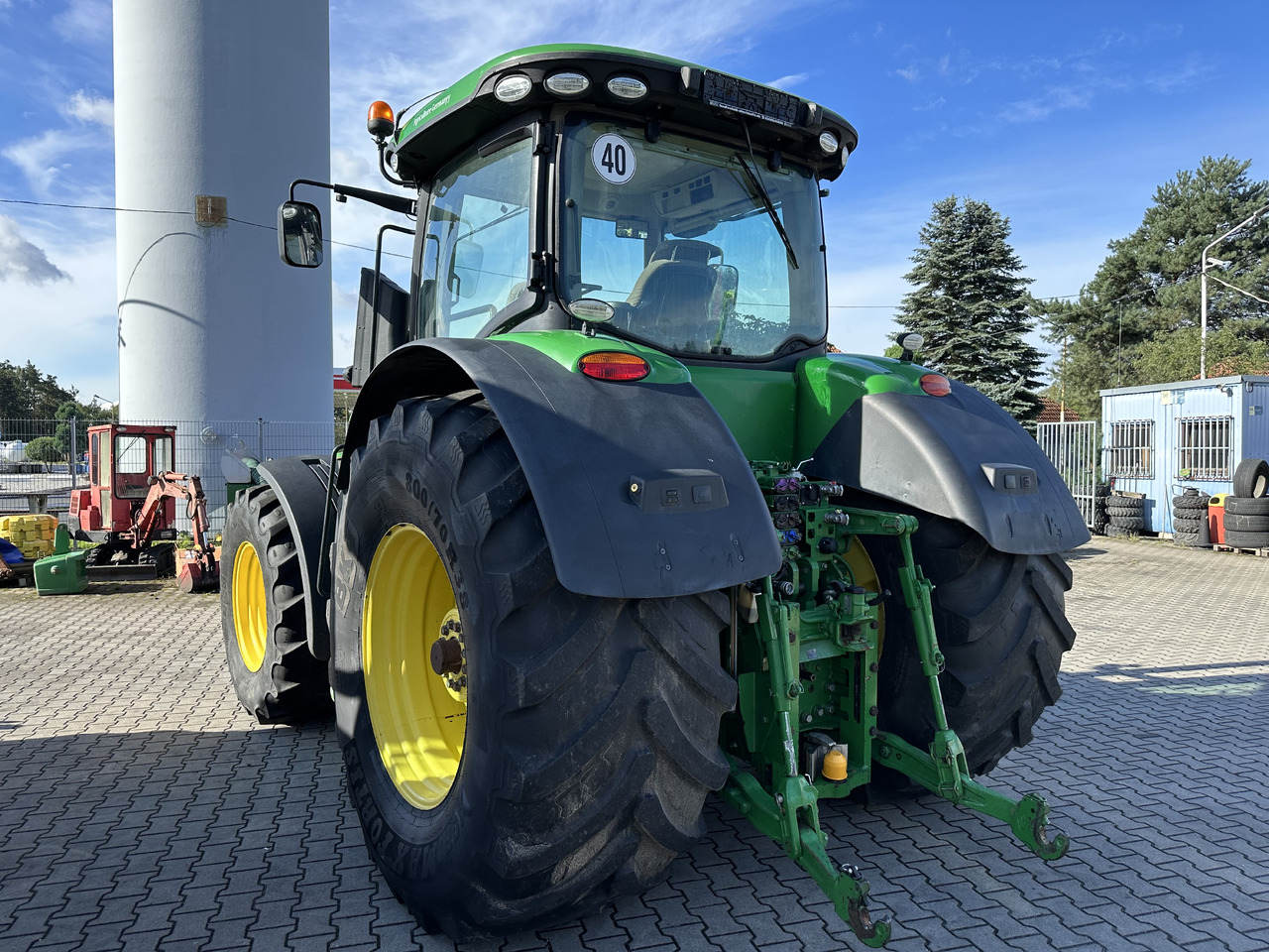 Cho thuê  John Deere 7290R AutoPower 55 km/h ABS 310 PS GPS John Deere 7290R AutoPower 55 km/h ABS 310 PS GPS: hình 12