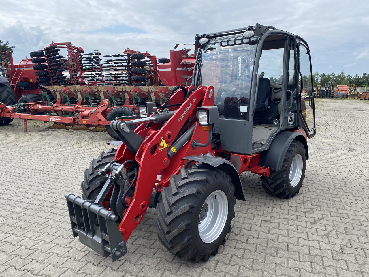 Weidemann 2070 cx LP - Máy xúc lật bánh lốp: hình 1 Weidemann 2070 cx LP - Máy xúc lật bánh lốp: hình 1