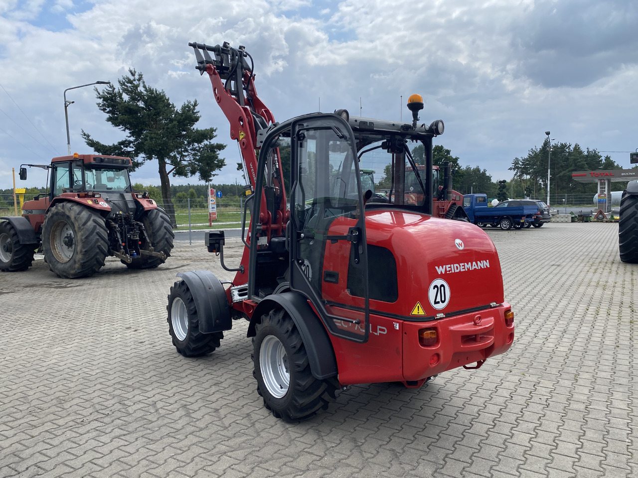 Weidemann 2070 cx LP - Máy xúc lật bánh lốp: hình 4 Weidemann 2070 cx LP - Máy xúc lật bánh lốp: hình 4
