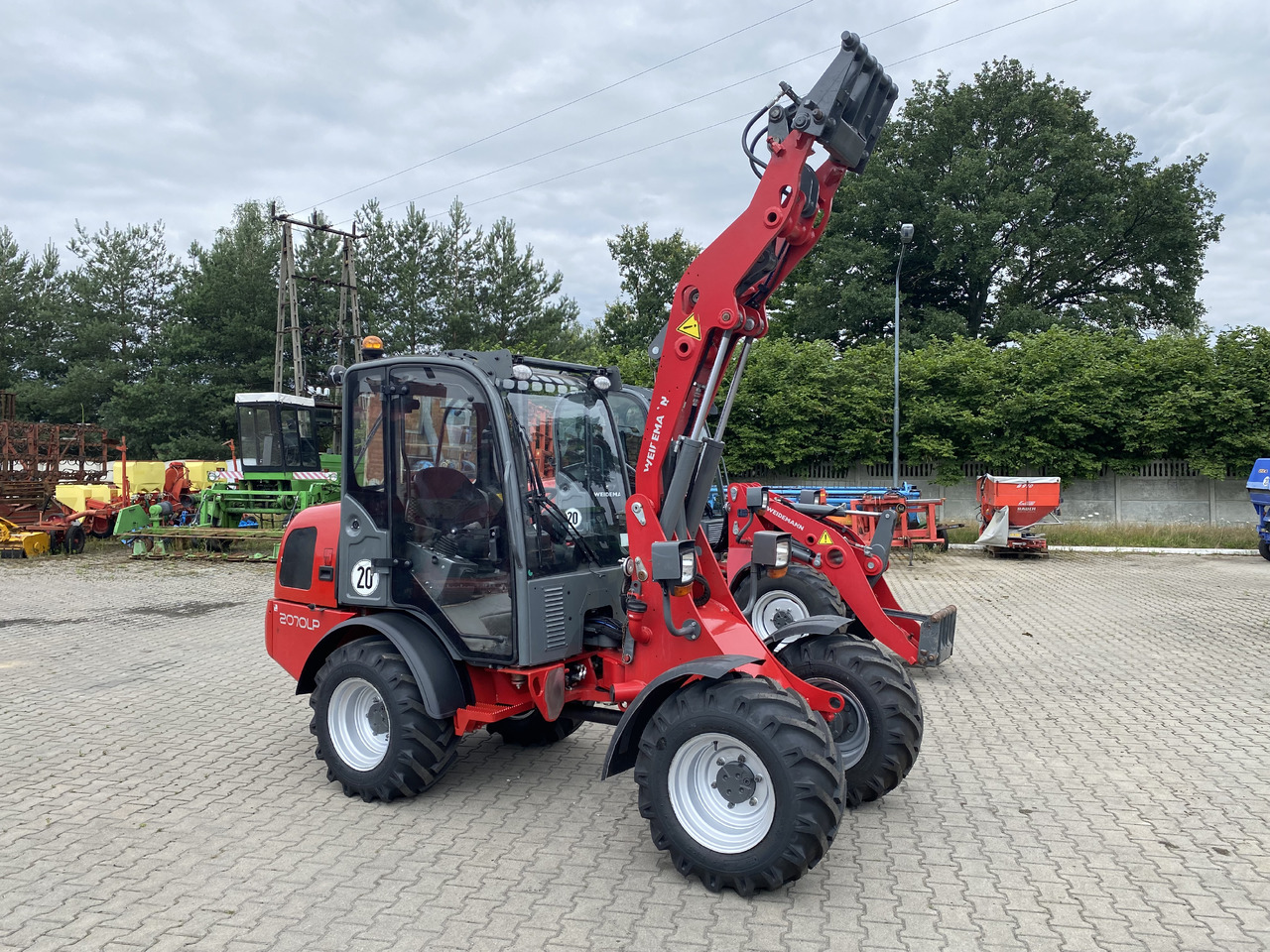 Weidemann 2070 cx LP - Máy xúc lật bánh lốp: hình 2 Weidemann 2070 cx LP - Máy xúc lật bánh lốp: hình 2