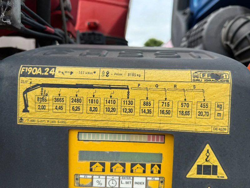 Xe cẩu tự hành DAF CF 85.380 6X2 + FASSI F190A.24 + REMOTE + WINCH: hình 8