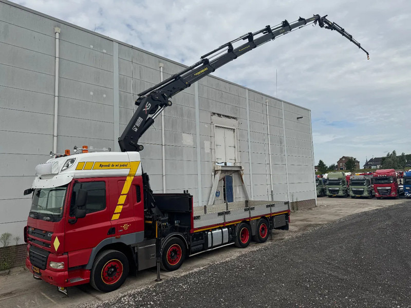 DAF CF 85.460 8X2 HIAB 477E-7 + JIB 75X + REMOTE CONTROL - Xe tải thùng lửng/ Phẳng, Xe cẩu tự hành: hình 1 DAF CF 85.460 8X2 HIAB 477E-7 + JIB 75X + REMOTE CONTROL - Xe tải thùng lửng/ Phẳng, Xe cẩu tự hành: hình 1