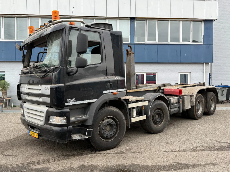DAF CF 85.460 8X4 EURO 5 - FULL STEEL SUSP. - MANUAL GEAR - BIG AXLES + VDL HOOKLIFT - Xe tải nâng móc: hình 1 DAF CF 85.460 8X4 EURO 5 - FULL STEEL SUSP. - MANUAL GEAR - BIG AXLES + VDL HOOKLIFT - Xe tải nâng móc: hình 1