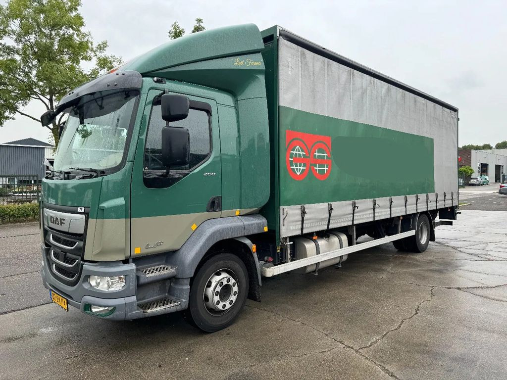 DAF LF 260 4X2 16T DHOLLANDIA LOAD LIFT + TÜV TILL 0 - Xe tải thùng mui bạt: hình 1 DAF LF 260 4X2 16T DHOLLANDIA LOAD LIFT + TÜV TILL 0 - Xe tải thùng mui bạt: hình 1