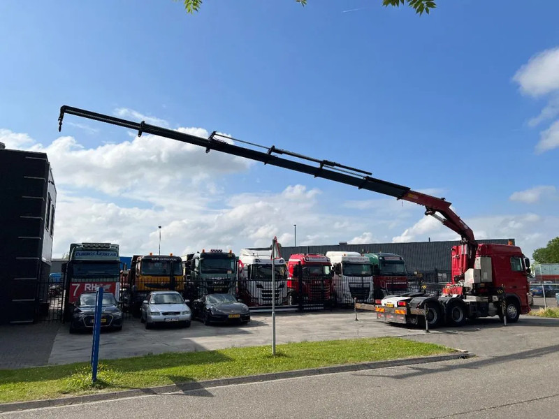 DAF XF 105.460 6X4 EURO 5 + HMF 4220 K6 + REMOTE CONTROL + RETARDER - Xe cẩu tự hành: hình 5 DAF XF 105.460 6X4 EURO 5 + HMF 4220 K6 + REMOTE CONTROL + RETARDER - Xe cẩu tự hành: hình 5