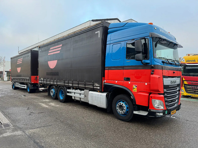 DAF XF 440 6X2 EURO 6 + HERTOGHS HANGER 2X BPW AXLE DHOLLANDIA 3000 KG - Xe tải thùng mui bạt: hình 3 DAF XF 440 6X2 EURO 6 + HERTOGHS HANGER 2X BPW AXLE DHOLLANDIA 3000 KG - Xe tải thùng mui bạt: hình 3