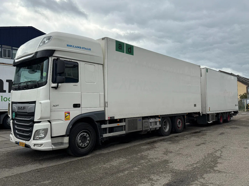 DAF XF 480 6X2 + 2 AXLE HANGER + TRS COOLING + DHOLLANDIA LIFT (2x) - Xe tải đông lạnh: hình 1 DAF XF 480 6X2 + 2 AXLE HANGER + TRS COOLING + DHOLLANDIA LIFT (2x) - Xe tải đông lạnh: hình 1