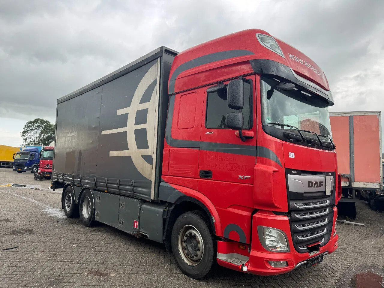 DAF XF 480 6X2 EURO 6 2018AUTOMATIC DAF XF 480 6X2 EURO 6 2018 AUTOMATIC - Xe tải thùng mui bạt: hình 2 DAF XF 480 6X2 EURO 6 2018AUTOMATIC DAF XF 480 6X2 EURO 6 2018 AUTOMATIC - Xe tải thùng mui bạt: hình 2