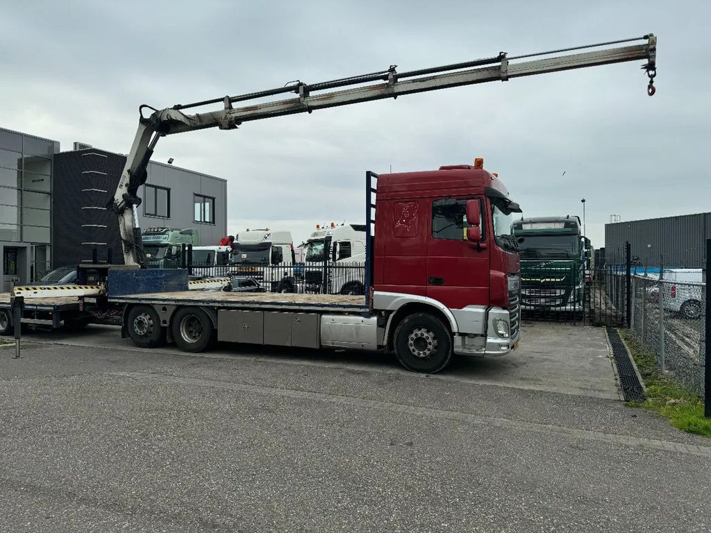 DAF XF 510 6X2 EURO 6 + HIAB 166 HI PRO + REMOTE CON - Xe tải thùng lửng/ Phẳng, Xe cẩu tự hành: hình 3 DAF XF 510 6X2 EURO 6 + HIAB 166 HI PRO + REMOTE CON - Xe tải thùng lửng/ Phẳng, Xe cẩu tự hành: hình 3