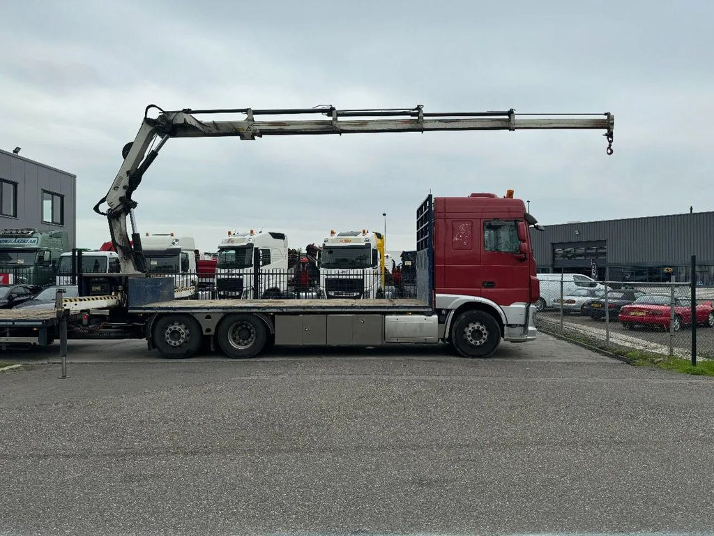 DAF XF 510 6X2 EURO 6 + HIAB 166 HI PRO + REMOTE CON - Xe cẩu tự hành, Xe tải thùng lửng/ Phẳng: hình 1 DAF XF 510 6X2 EURO 6 + HIAB 166 HI PRO + REMOTE CON - Xe cẩu tự hành, Xe tải thùng lửng/ Phẳng: hình 1