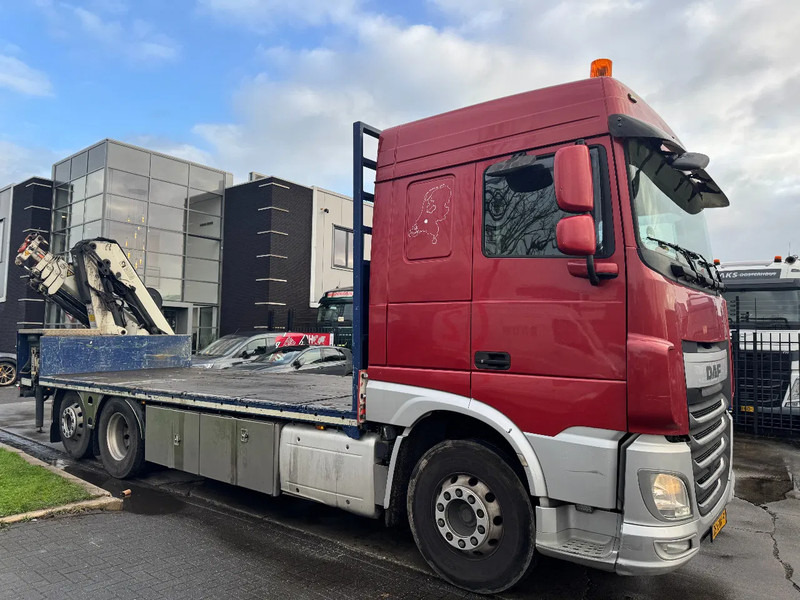 DAF XF 510 6X2 EURO 6 + HIAB 166 HI PRO + REMOTE CONTROL - Xe tải thùng lửng/ Phẳng, Xe cẩu tự hành: hình 5 DAF XF 510 6X2 EURO 6 + HIAB 166 HI PRO + REMOTE CONTROL - Xe tải thùng lửng/ Phẳng, Xe cẩu tự hành: hình 5