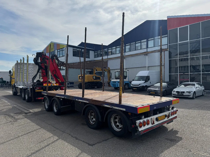 Xe tải thùng lửng/ Phẳng, Xe cẩu tự hành DAF XF 510 6X4 EURO 6 PALFINGER Q150Z + GRIJPER + KELBERG HANGER INTARDER: hình 16