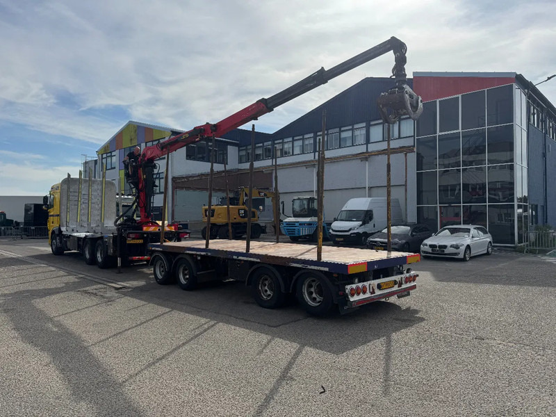 Xe tải thùng lửng/ Phẳng, Xe cẩu tự hành DAF XF 510 6X4 EURO 6 PALFINGER Q150Z + GRIJPER + KELBERG HANGER INTARDER: hình 10