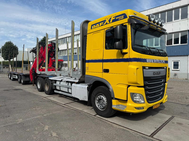 Xe tải thùng lửng/ Phẳng, Xe cẩu tự hành DAF XF 510 6X4 EURO 6 PALFINGER Q150Z + GRIJPER + KELBERG HANGER INTARDER: hình 13