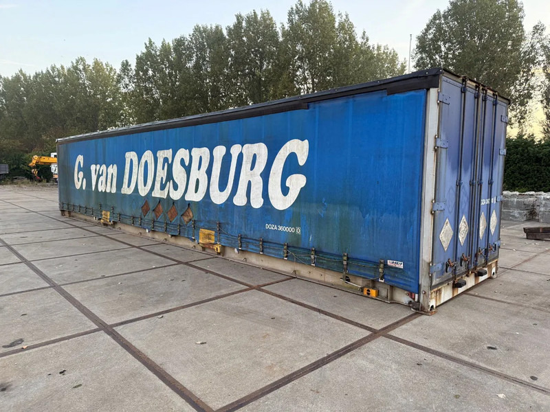Diversen Schuifzeil container 45 ft - 13,64 x 2,50 x 2,45 meter intern - Container biển: hình 1 Diversen Schuifzeil container 45 ft - 13,64 x 2,50 x 2,45 meter intern - Container biển: hình 1