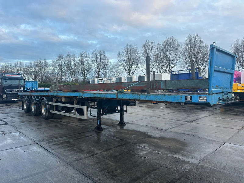 EKW 3 AXLE STEERING, DUBBLE EXTENDABLE TILL 30 METER - Sơ mi rơ moóc thùng lửng/ Phẳng: hình 2 EKW 3 AXLE STEERING, DUBBLE EXTENDABLE TILL 30 METER - Sơ mi rơ moóc thùng lửng/ Phẳng: hình 2
