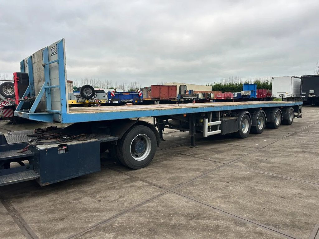 Floor 2 AXLE STEERING an 2 LIFT AXLE - Sơ mi rơ moóc thùng lửng/ Phẳng: hình 1 Floor 2 AXLE STEERING an 2 LIFT AXLE - Sơ mi rơ moóc thùng lửng/ Phẳng: hình 1