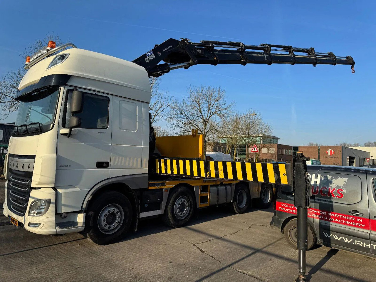Ginaf G6 4140 CF 8X2 - EURO 6 + HIAB 855 EP-6 + REMOTE - Xe cẩu tự hành, Xe tải thùng lửng/ Phẳng: hình 2 Ginaf G6 4140 CF 8X2 - EURO 6 + HIAB 855 EP-6 + REMOTE - Xe cẩu tự hành, Xe tải thùng lửng/ Phẳng: hình 2