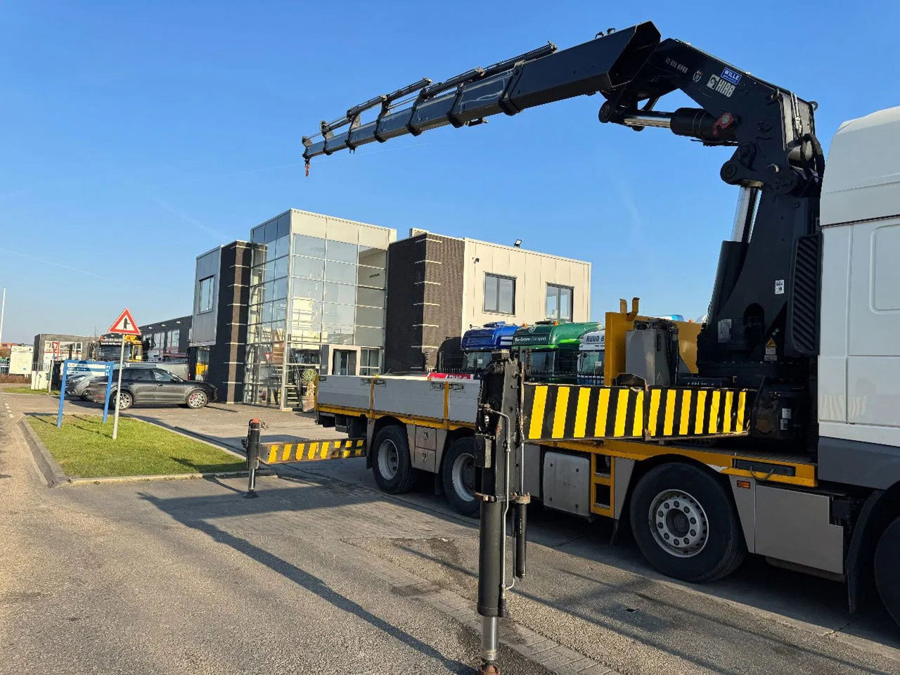 Ginaf G6 4140 CF 8X2 - EURO 6 + HIAB 855 EP-6 + REMOTE - Xe cẩu tự hành, Xe tải thùng lửng/ Phẳng: hình 5 Ginaf G6 4140 CF 8X2 - EURO 6 + HIAB 855 EP-6 + REMOTE - Xe cẩu tự hành, Xe tải thùng lửng/ Phẳng: hình 5