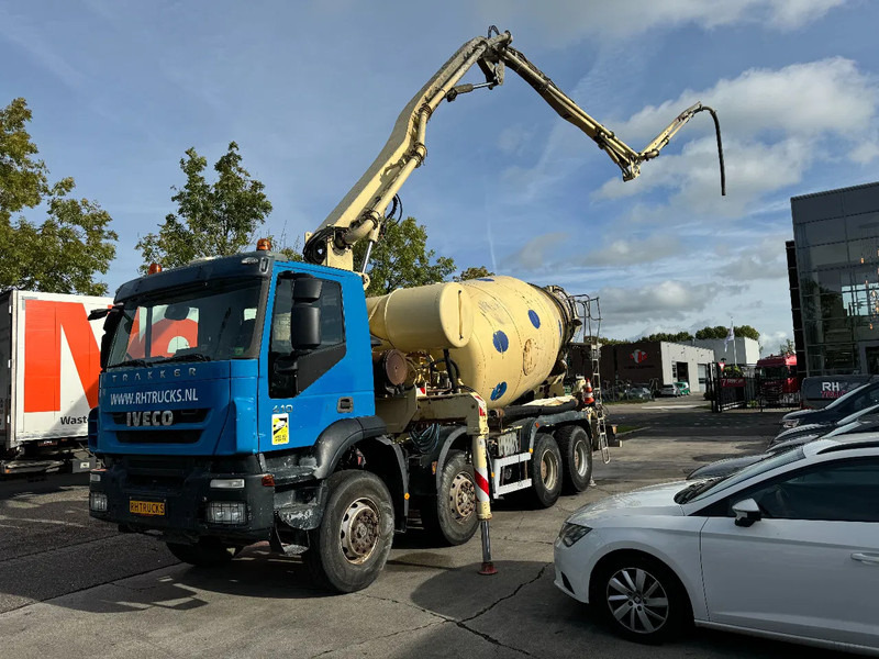 Iveco Eurotrakker 410 8X4 CIFA PUMP 24M + MIXER FULL STEEL + REMOTE CONTROL - Xe bơm bê tông: hình 1 Iveco Eurotrakker 410 8X4 CIFA PUMP 24M + MIXER FULL STEEL + REMOTE CONTROL - Xe bơm bê tông: hình 1