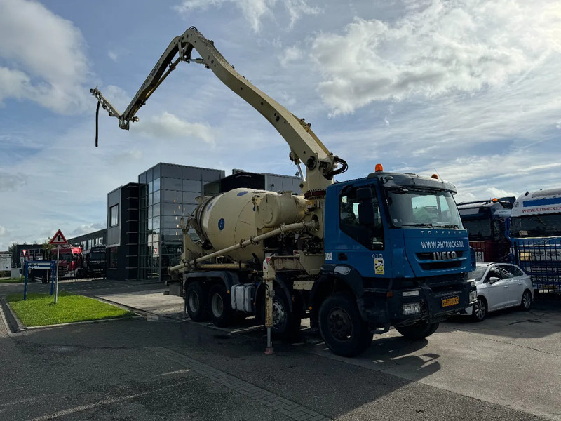 Iveco Eurotrakker 410 8X4 CIFA PUMP 24M + MIXER FULL STEEL + REMOTE CONTROL - Xe bơm bê tông: hình 2 Iveco Eurotrakker 410 8X4 CIFA PUMP 24M + MIXER FULL STEEL + REMOTE CONTROL - Xe bơm bê tông: hình 2