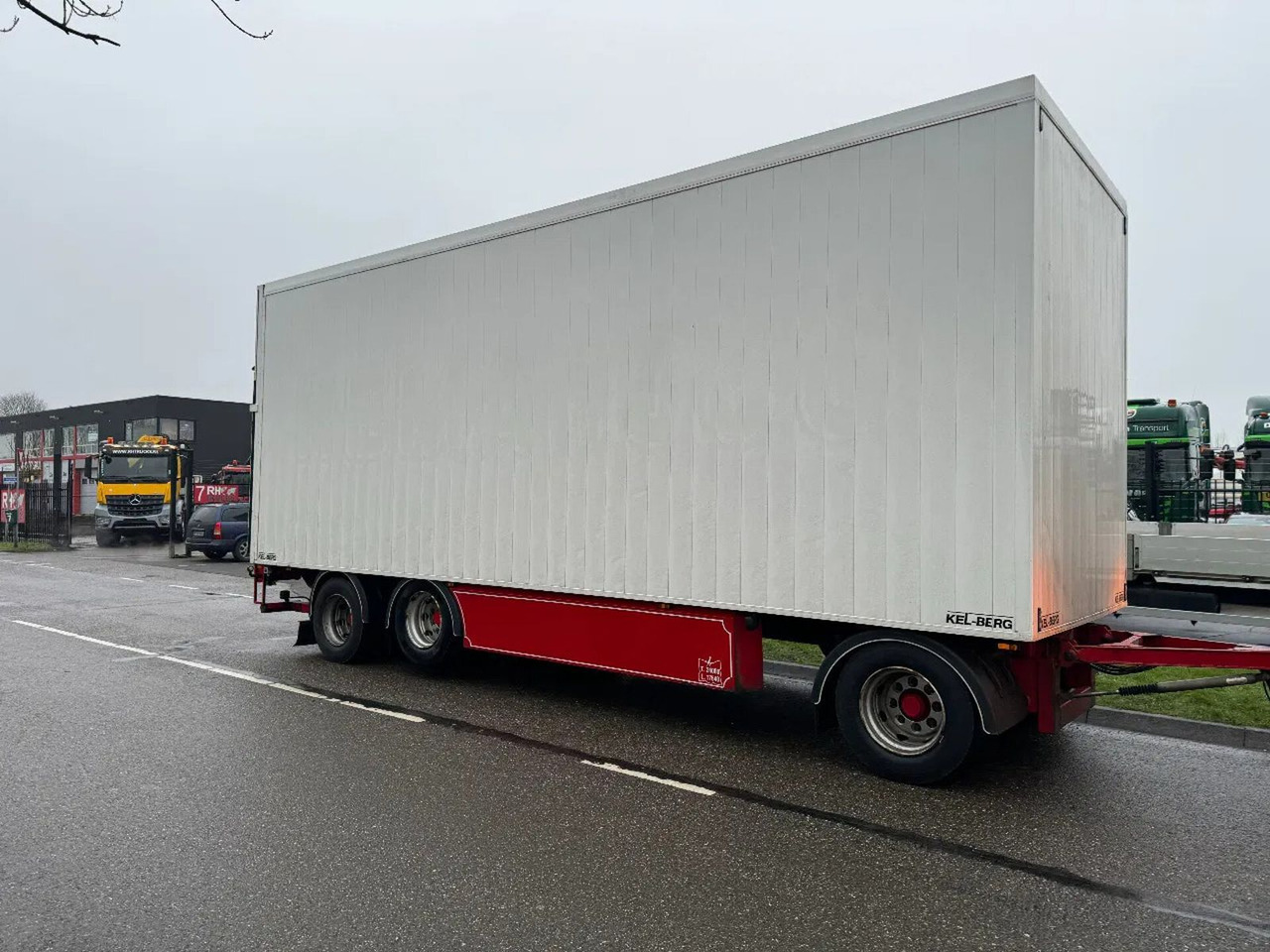 Kel-Berg D24B3 - 3 AXLE BPW + ZEPRO ZHD 250-155 MA - Rơ moóc hộp kín: hình 1 Kel-Berg D24B3 - 3 AXLE BPW + ZEPRO ZHD 250-155 MA - Rơ moóc hộp kín: hình 1