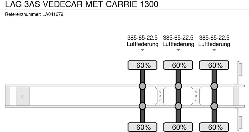 Sơ mi rơ moóc đông lạnh LAG 3AS VEDECAR MET CARRIE 1300: hình 15