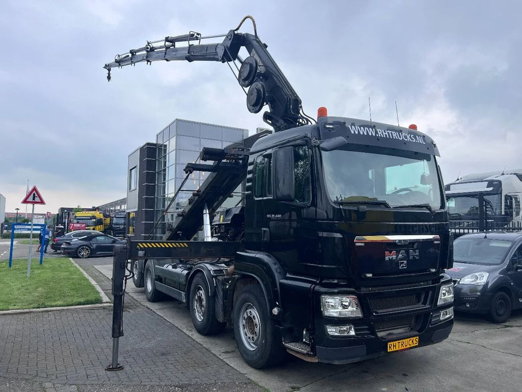 MAN TGS 35.440 8X2-4 + HIAB 220C-5 REMOTE + CABLE LI - Xe tải nâng móc: hình 3 MAN TGS 35.440 8X2-4 + HIAB 220C-5 REMOTE + CABLE LI - Xe tải nâng móc: hình 3