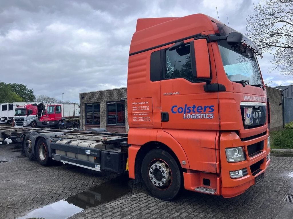 Xe chở container/ Xe tải hoán đổi thân MAN TGX 26.440 XLX 6X2 + HANGER EURO 5 - BDF CHASSIS: hình 7