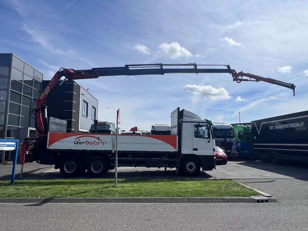 Mercedes-Benz Actros 2635 6X4 + PALFINGER PK21000 + JIB + REMO - Xe tải thùng lửng/ Phẳng, Xe cẩu tự hành: hình 2 Mercedes-Benz Actros 2635 6X4 + PALFINGER PK21000 + JIB + REMO - Xe tải thùng lửng/ Phẳng, Xe cẩu tự hành: hình 2