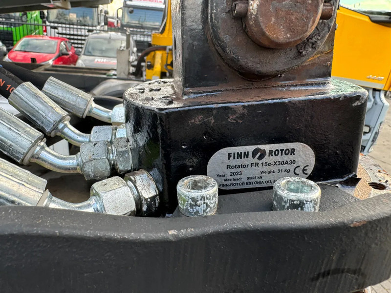 Xe ben, Xe cẩu tự hành Mercedes-Benz Arocs 4448 8X4 + EURO 6 + FASSI F315 + REMOTE + KIPPER + STEERING AXLE: hình 9
