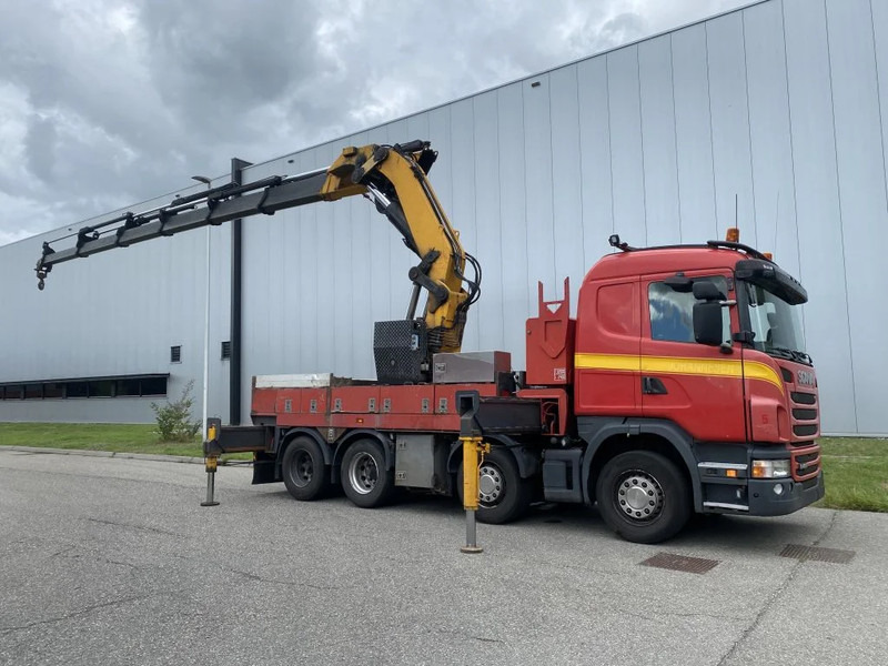 Scania G480 8X4 + EFFER 1250 6S + REMOTE + WINCH - 6+3 EXTENSIONS - Xe cẩu tự hành: hình 1 Scania G480 8X4 + EFFER 1250 6S + REMOTE + WINCH - 6+3 EXTENSIONS - Xe cẩu tự hành: hình 1