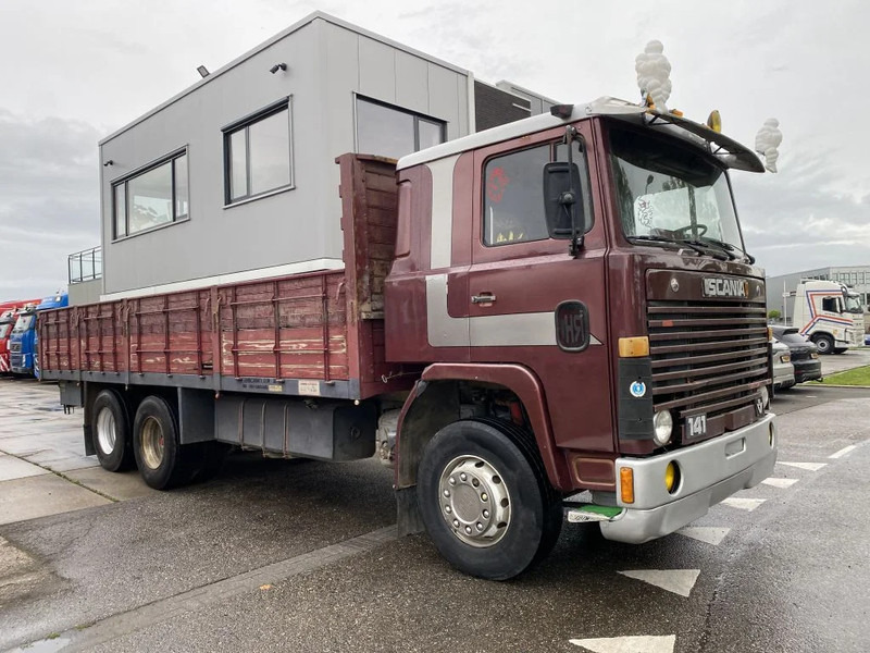 Scania LB141 V8 141 V8 - 6X2 - BOX 7,35 METER - Xe tải thùng lửng/ Phẳng: hình 3 Scania LB141 V8 141 V8 - 6X2 - BOX 7,35 METER - Xe tải thùng lửng/ Phẳng: hình 3
