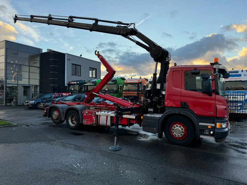 Scania P320 6X2 - EURO 6 + HIAB XS 144 HIPRO + REMOTE + HIAB HOOK + RETARDER - Xe cẩu tự hành: hình 1 Scania P320 6X2 - EURO 6 + HIAB XS 144 HIPRO + REMOTE + HIAB HOOK + RETARDER - Xe cẩu tự hành: hình 1