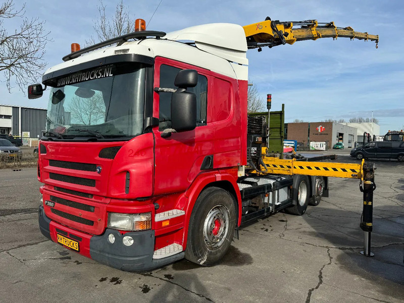 Scania P380 6X2 HIAB 288 + REMOTE CONTROL + PLATEAU - Xe cẩu tự hành: hình 1 Scania P380 6X2 HIAB 288 + REMOTE CONTROL + PLATEAU - Xe cẩu tự hành: hình 1
