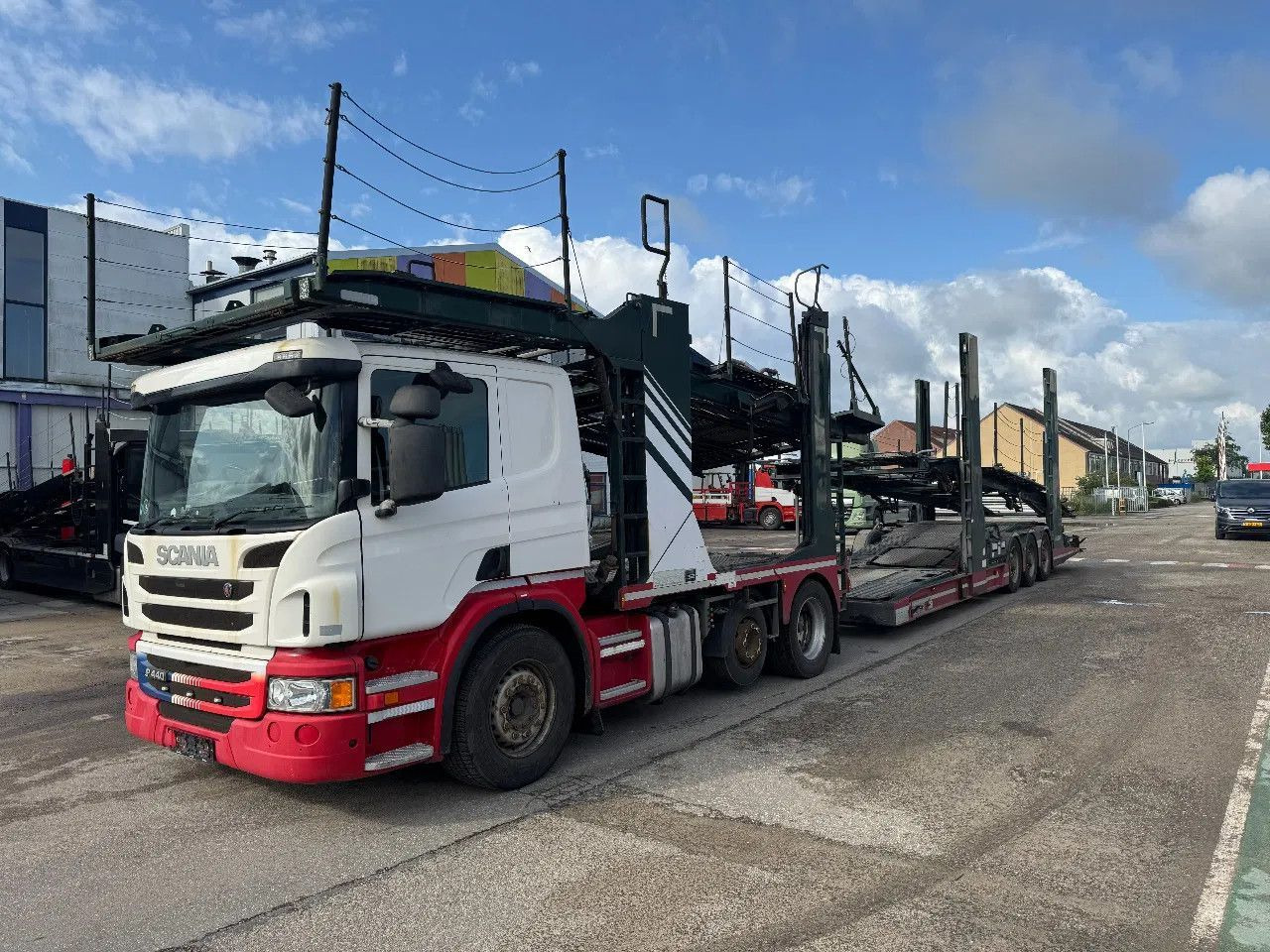Scania P440 6X2 HUNWICK CAR TRANSPORT RHD - Xe tải chuyên chở tự động: hình 2 Scania P440 6X2 HUNWICK CAR TRANSPORT RHD - Xe tải chuyên chở tự động: hình 2