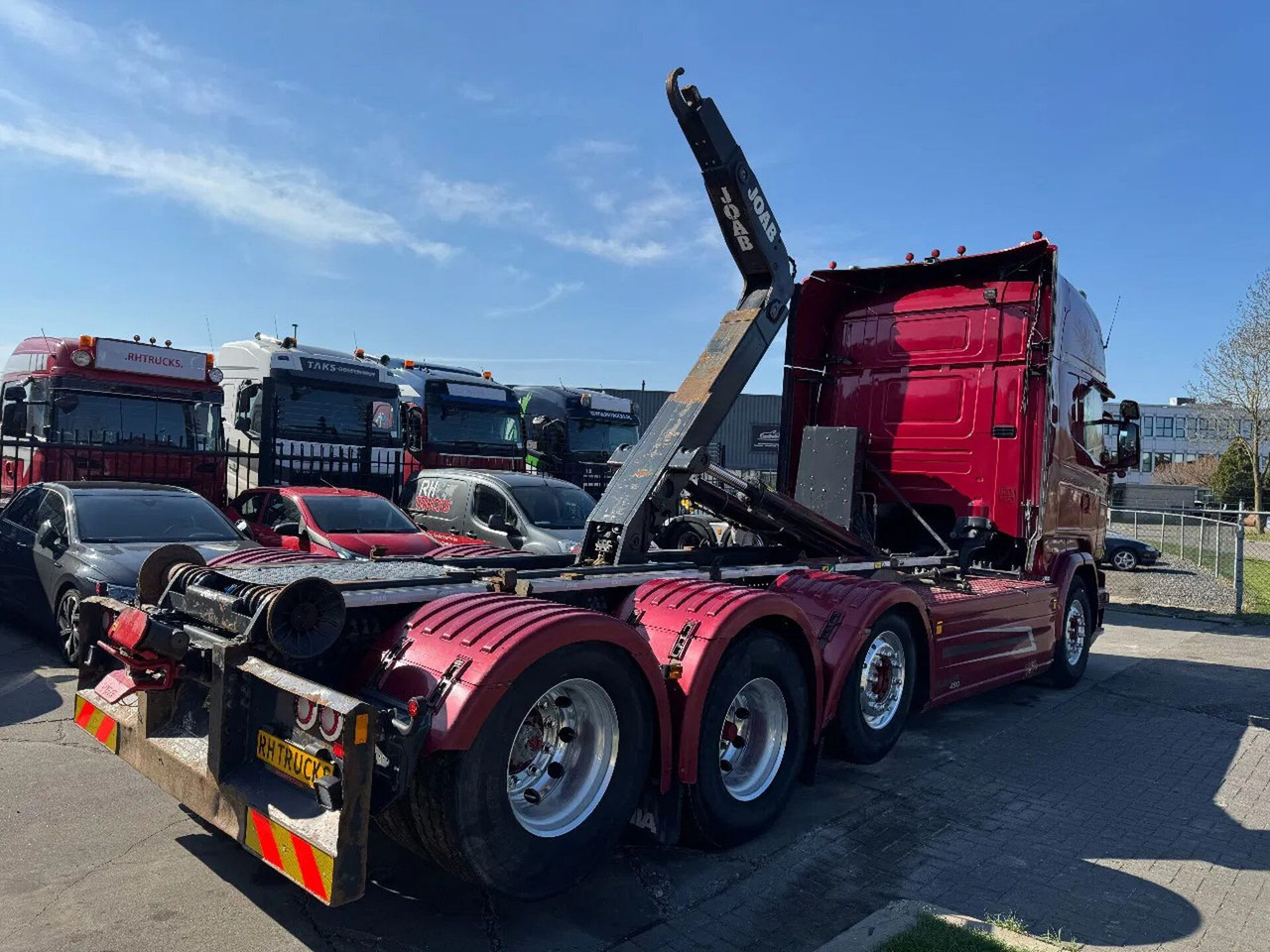 Scania R450 8X2 - EURO 6 + JOAB 24T HOOKLIFT + LIFT/STE - Xe tải nâng móc: hình 3 Scania R450 8X2 - EURO 6 + JOAB 24T HOOKLIFT + LIFT/STE - Xe tải nâng móc: hình 3