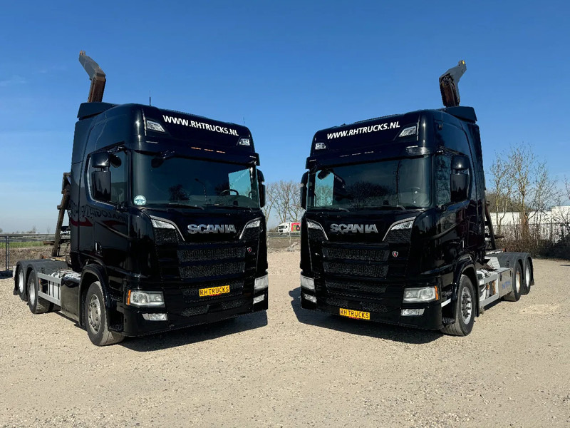 Scania R580 V8 6X2 VDL HOOK 20T RETARDER EURO 6 2 UNITS - Xe tải nâng móc: hình 1 Scania R580 V8 6X2 VDL HOOK 20T RETARDER EURO 6 2 UNITS - Xe tải nâng móc: hình 1