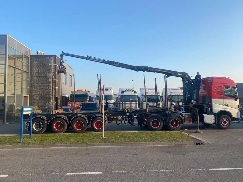Volvo FH 540 6X4 EURO 6 + EPSILON S260Z96 + TRAILER 4 AXLE DOLL - Xe chở gỗ, Xe cẩu tự hành: hình 1 Volvo FH 540 6X4 EURO 6 + EPSILON S260Z96 + TRAILER 4 AXLE DOLL - Xe chở gỗ, Xe cẩu tự hành: hình 1
