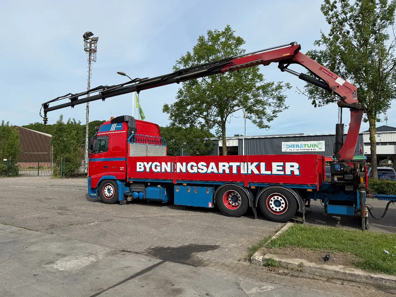 Volvo FH 600 - 6X2 - EURO 5 + HMF 2420 K5 + REMOTE - Xe tải thùng lửng/ Phẳng, Xe cẩu tự hành: hình 4 Volvo FH 600 - 6X2 - EURO 5 + HMF 2420 K5 + REMOTE - Xe tải thùng lửng/ Phẳng, Xe cẩu tự hành: hình 4