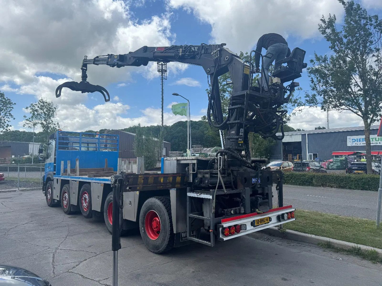 Volvo FMX 460 10X4 HIAB J2640ZT + HULTDINS GRIJPER HUB - Xe tải thùng lửng/ Phẳng, Xe cẩu tự hành: hình 5 Volvo FMX 460 10X4 HIAB J2640ZT + HULTDINS GRIJPER HUB - Xe tải thùng lửng/ Phẳng, Xe cẩu tự hành: hình 5