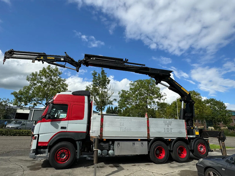 Volvo FMX 460 8X4 PALFINGER PK53002 + FLY JIP AN REMOTE CONTROLE, LAST AXEL STEERING - Xe tải thùng lửng/ Phẳng, Xe cẩu tự hành: hình 1 Volvo FMX 460 8X4 PALFINGER PK53002 + FLY JIP AN REMOTE CONTROLE, LAST AXEL STEERING - Xe tải thùng lửng/ Phẳng, Xe cẩu tự hành: hình 1