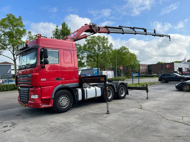 DAF XF 105.460 6X4 EURO 5 + HMF 4220 K6 + REMOTE CONTROL + RETARDER - Xe đầu kéo: hình 1 DAF XF 105.460 6X4 EURO 5 + HMF 4220 K6 + REMOTE CONTROL + RETARDER - Xe đầu kéo: hình 1